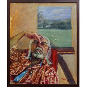 Tanweer Farooqi, 24 x 30 Inch, Oil on canvas, Figurative Painting, AC-TF-015